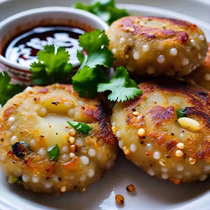 Sabudana Tikki 3 Pcs