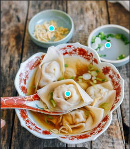 Paneer Steamed Wonton