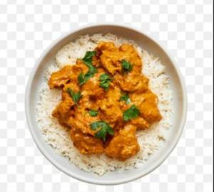 Butter Chicken With Rice Bowl