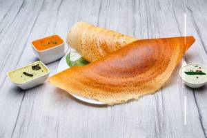 Rava plain dosa