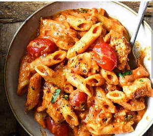 Chicken Red Sauce Pasta
