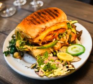 Cheese Grilled Vada Pav