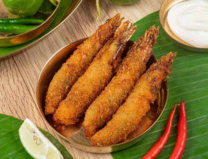 Prawn Torpedo (4pcs) With Mayo Dip