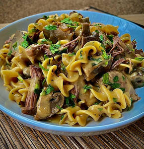 Mushroom Noodles