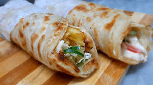 Chicken Shawarma Parotta Roll