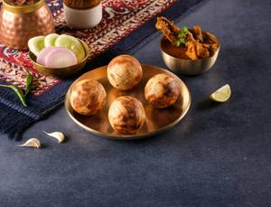 Baked Litti Chicken With Salad