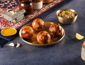 Og Barbequed Litti With Chokha & Mustard Chutney