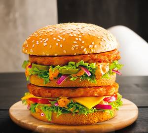 Veg King Burger