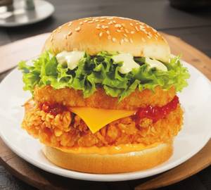 Chicken And Fish Burger
