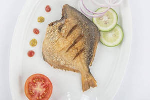 "jumbo Pomfret Fry (with Birista)