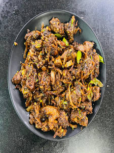 Beef Pepper Fry +6 Paratta