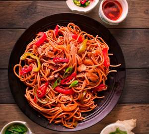 Chicken Chilly Garlic Noodles