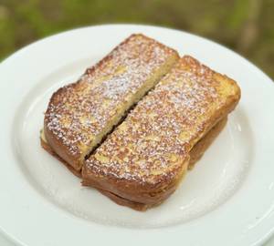 Banana & Chocolate Hazelnut French Toast