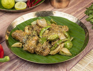 Mustard Chilli Fish (8pcs) (bhetki)