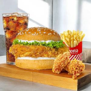Chicken Fillet Burger Combo