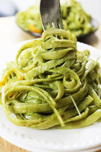 Fettuccine Al Pesto
