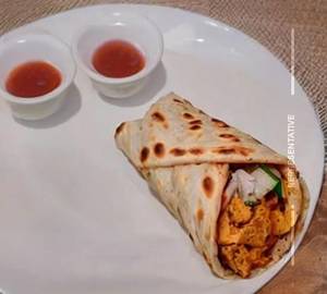 Double egg double chicken roll