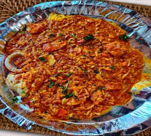 Egg Paplet Gravy  Butter ( 5 Eggs) +04 Boiled Fried Eggs +Masala Half Fry Butter ( 2 Eggs)