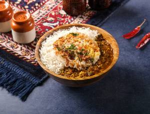 Egg Masala Rice Bowl