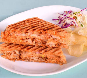 Fried Potato Cheese Grilled Sandwich