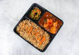 Fried Rice & Chilli Paneer