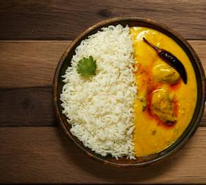 Kadhi Chawal + Rayta