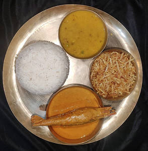 Jumbo Prawn Thali