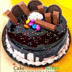 Choco  Oreo KitKat Cake (500 gms)