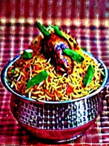 Spicy Chicken Tikka Dum Biryani