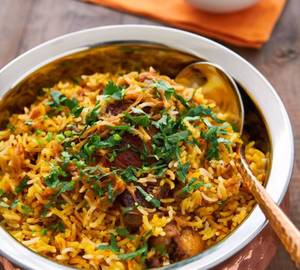 Chicken biryani special meal