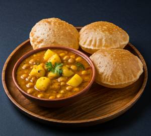 Aloo Chole Poori