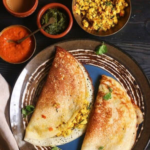 Paneer Bhurji Dosa 