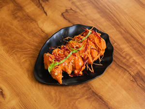 Chicken Dynamite Pan Fried Momos