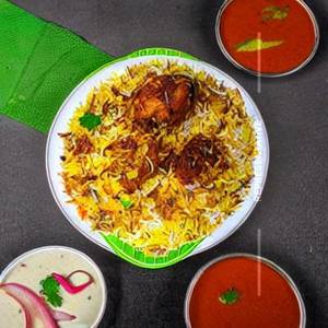 Hyderabadi Chicken Dum   Biryani