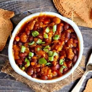 Crispy Chicken Chili