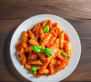 Red sauce pasta