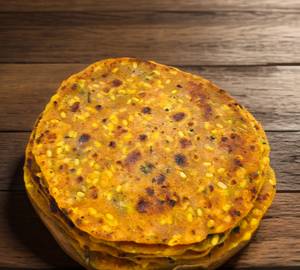 Paneer paratha with sabji [2  pieces]