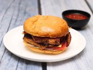 Chicken Afghani Burger