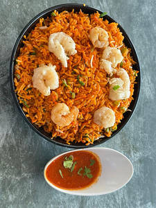 Prawns Schezwan Fried Rice