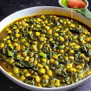 Palak Sweet Corn (Full)