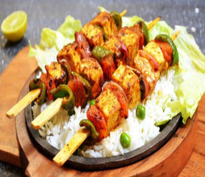 Paneer Shaslik Sizzler