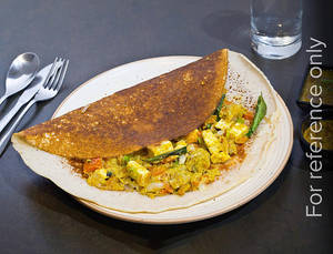 Onion Rava Masala Dosa