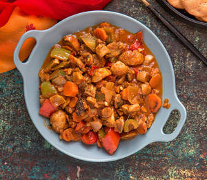 Chilli Mushroom (Gravy)