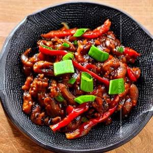 Mushroom chilli