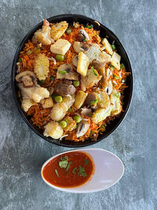 Mix Veg Schezwan Fried Rice
