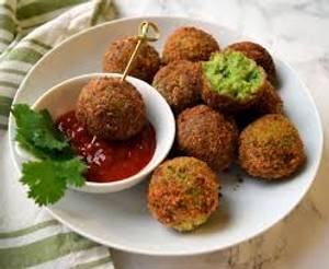 Veg hariyali kebab