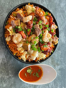 Mixed Schezwan Non-veg Fried Rice