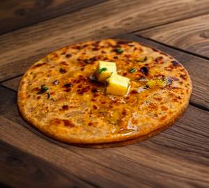 2 Onion Paratha with sabji