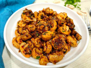 Mangalorean Mushroom Ghee Roast