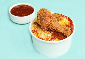Crispy Chicken Rice Bowl